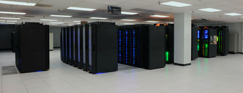 Photo of Discover supercomputer Scalable Units 5, 6, and 7